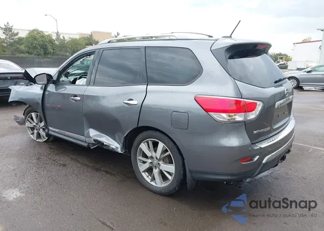 2016 Nissan Pathfinder Platinum из США, поврежденный, VIN 5N1AR2MN9GC622631